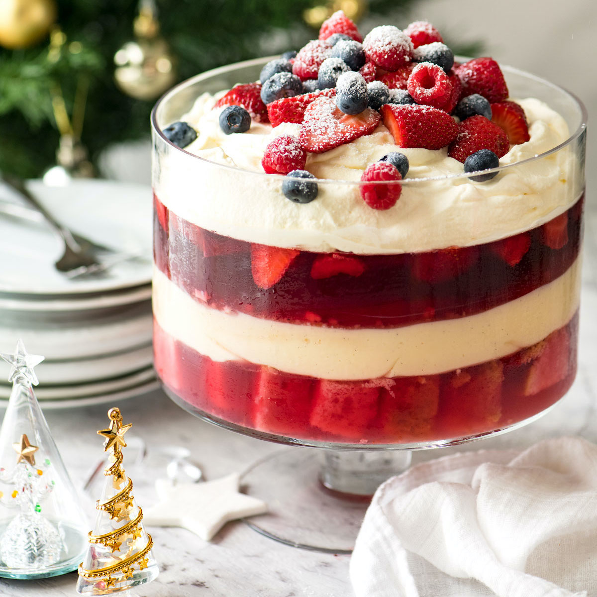 Deliciosas recetas para la cena de navidad de unas ricas gelatinas que  están riquísimas 